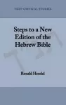 Steps to a New Edition of the Hebrew Bible cover