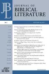 Journal of Biblical Literature 134.1 (2015) cover