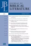 Journal of Biblical Literature 139.3 (2020) cover