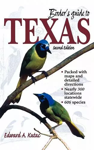 Birder's Guide to Texas cover