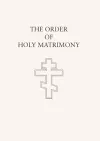 The Order of Holy Matrimony cover