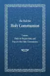 The Rule for Holy Communion cover