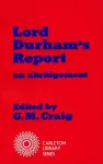Lord Durham's Report cover