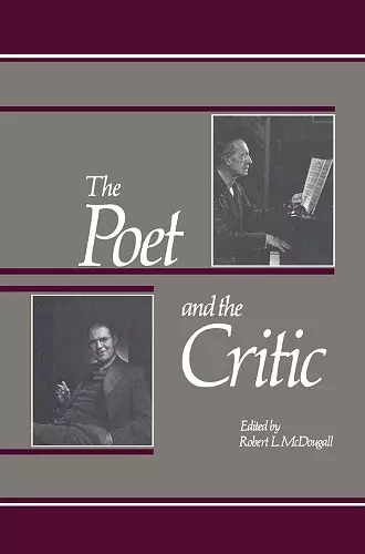 The Poet and the Critic cover