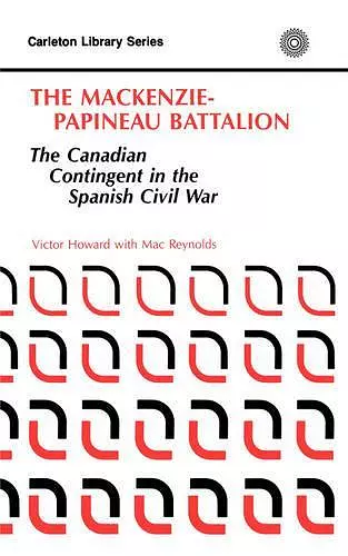 The MacKenzie-Papineau Battalion cover