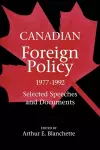 Canadian Foreign Policy, 1977-1992 cover