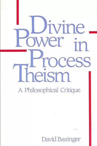 Divine Power in Process Theism cover