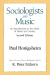 Sociologists and Music cover