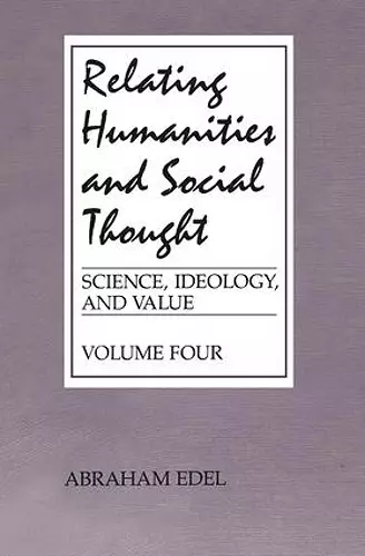 Relating Humanities and Social Thought cover