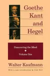 Goethe, Kant, and Hegel cover