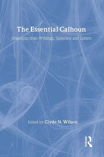 The Essential Calhoun cover