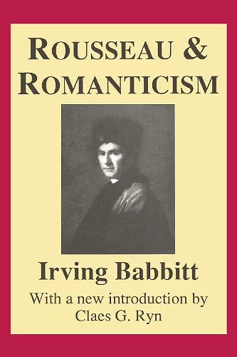 Rousseau and Romanticism cover