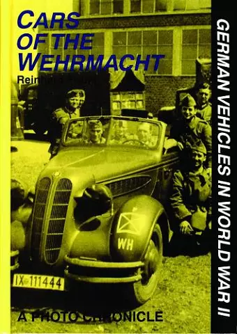 Cars of the Wehrmacht cover