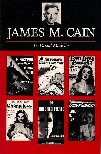 James M. Cain cover