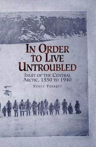 In Order to Live Untroubled cover