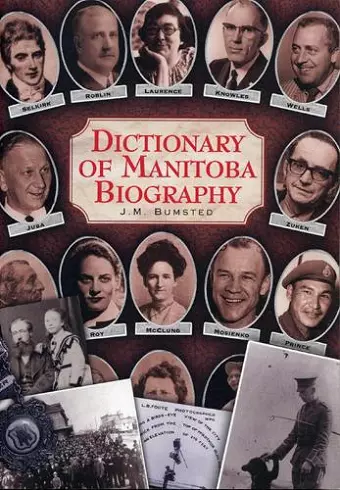 Dictionary of Manitoba Biography cover