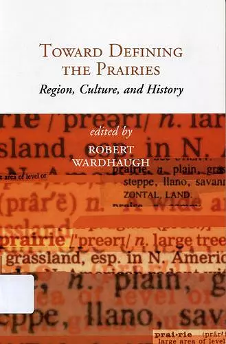 Toward Defining the Prairies cover