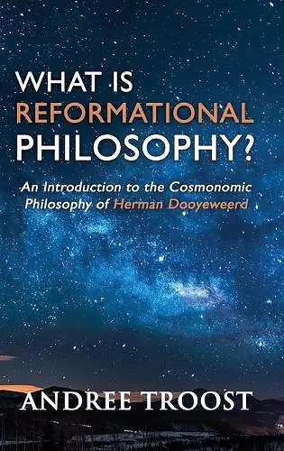 What is Reformational Philosophy? cover