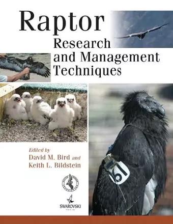 Raptor Research and Management Techniques cover