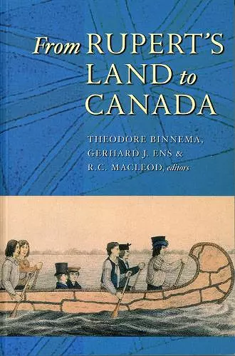 From Rupert's Land to Canada cover