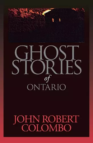 Ghost Stories of Ontario cover