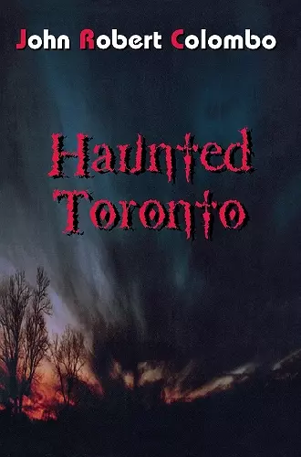 Haunted Toronto cover