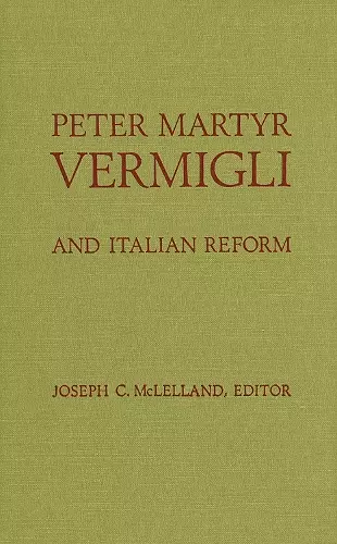 Peter Martyr Vermigli cover