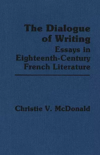 The Dialogue of Writing cover