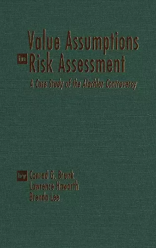 Value Assumptions in Risk Assessment cover