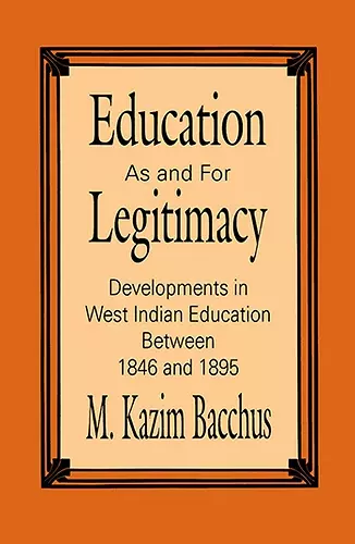 Education as and for Legitimacy cover