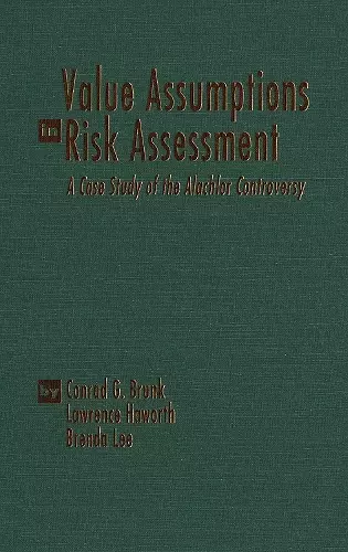 Value Assumptions in Risk Assessment cover