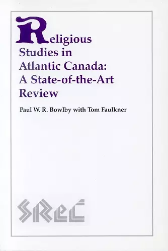 Religious Studies in Atlantic Canada cover