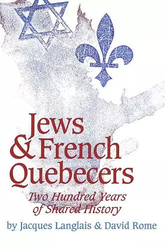 Jews and French Quebecers cover