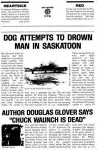 Dog Attempts to Drown Man in Saskatoon cover