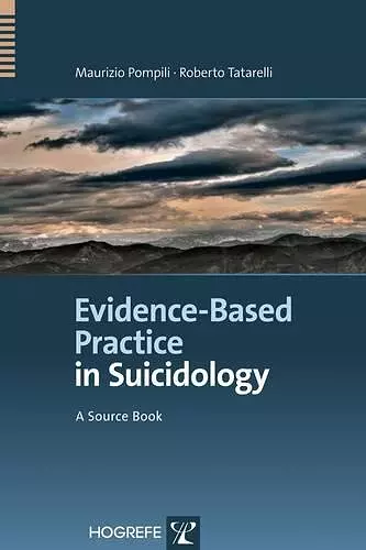 Evidence-Based Practice in Suicidology cover