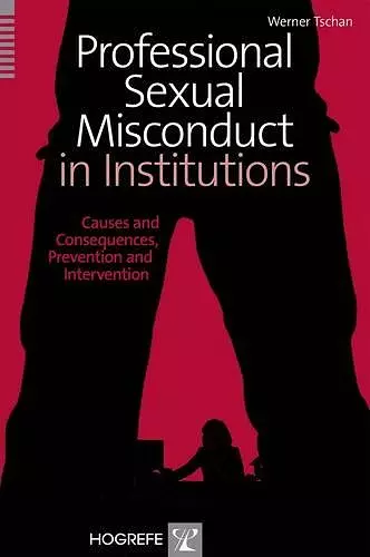 Professional Sexual Misconduct in Institutions cover