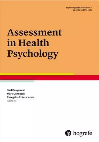 Assessment in Health Psychology cover