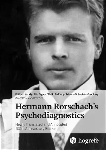 Hermann Rorschach's Psychodiagnostics cover