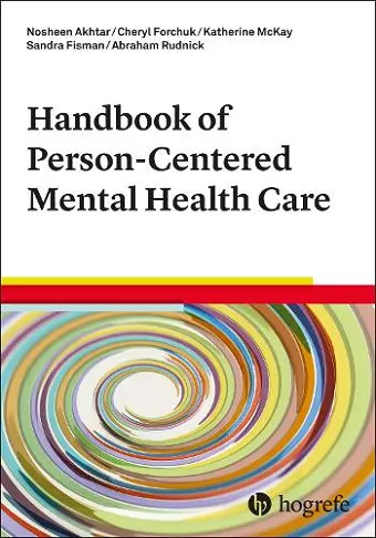 Handbook of Person-Centered Mental Health Care cover