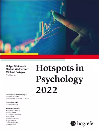 Hotspots in Psychology 2022 cover