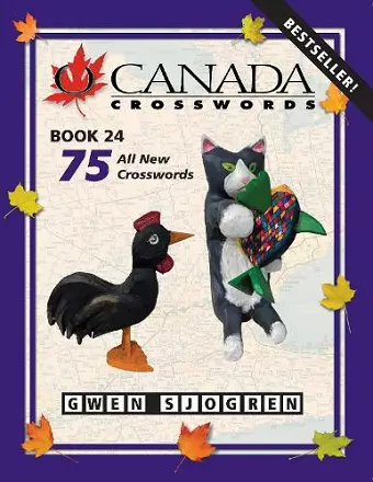 O Canada Crosswords Book 24 cover