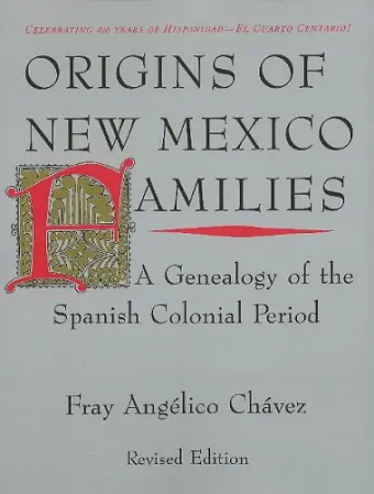Origins of New Mexico Families cover