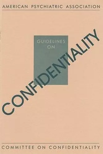 Guidelines on Confidentiality cover