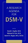 A Research Agenda For DSM V cover