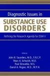 Diagnostic Issues in Substance Use Disorders cover