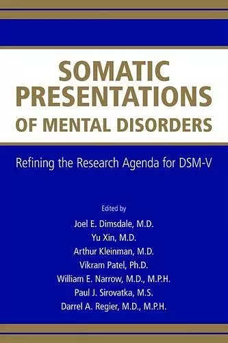 Somatic Presentations of Mental Disorders cover