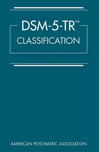 DSM-5-TR® Classification cover