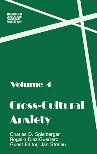 Cross Cultural Anxiety cover