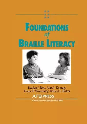 Foundations of Braille Literacy cover