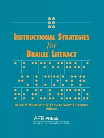 Instructional Strategies for Braille Literacy cover